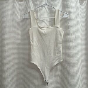 Abercrombie and Fitch white tank bodysuit